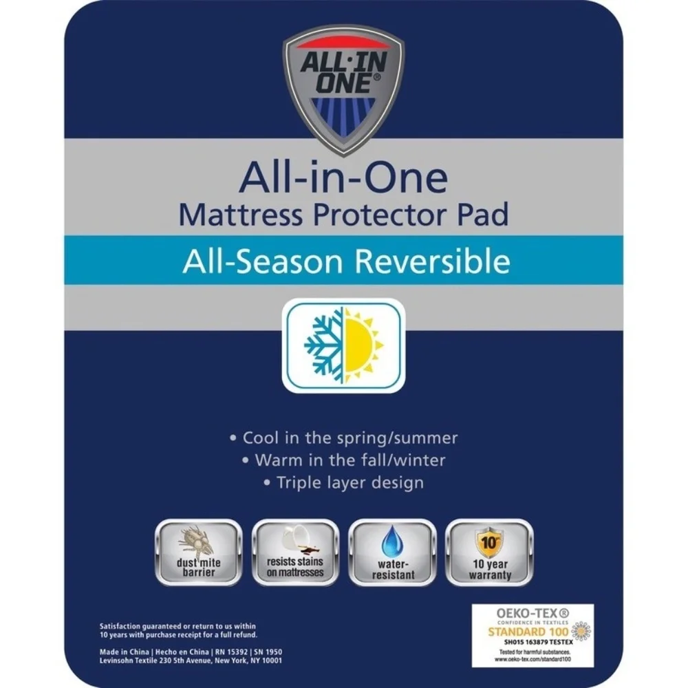 All in One Cooling Fitted Mattress Pads